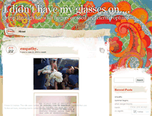 Tablet Screenshot of ididnthavemyglasseson.com